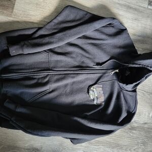 Laconia Harley Dealership  Black Zip-Up Hoodie
